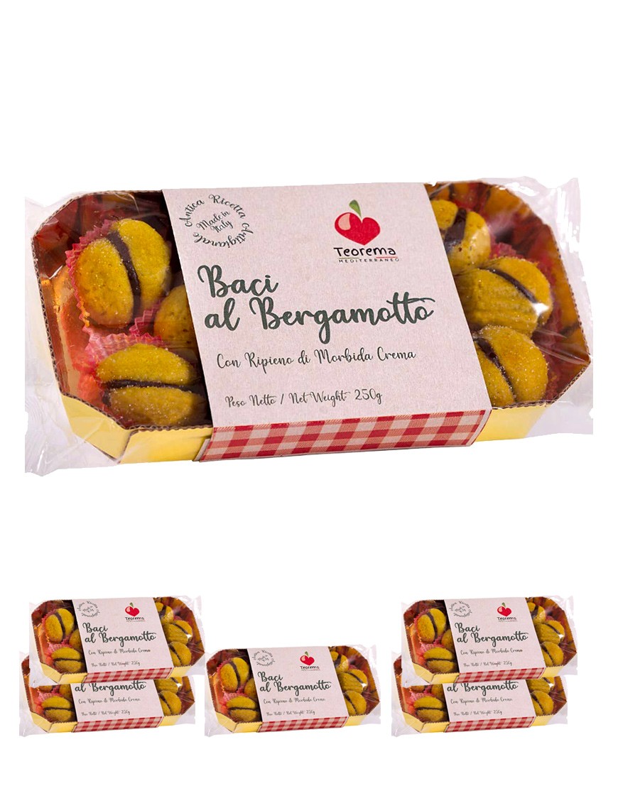 "Baci di Dama" with Bergamot (Pack 6x)